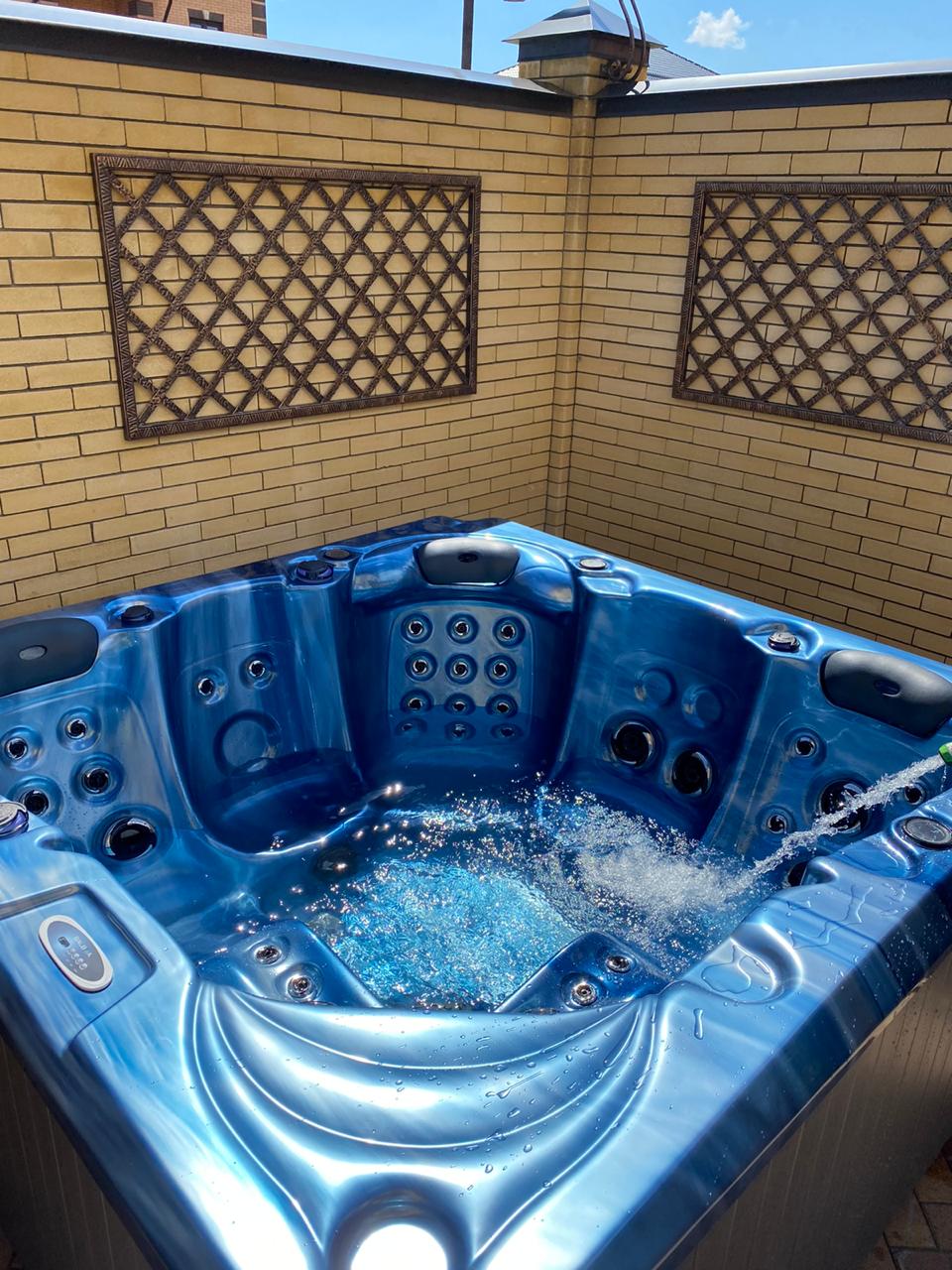 Установка гидромассажного спа-бассейна Kingston JCS-28!