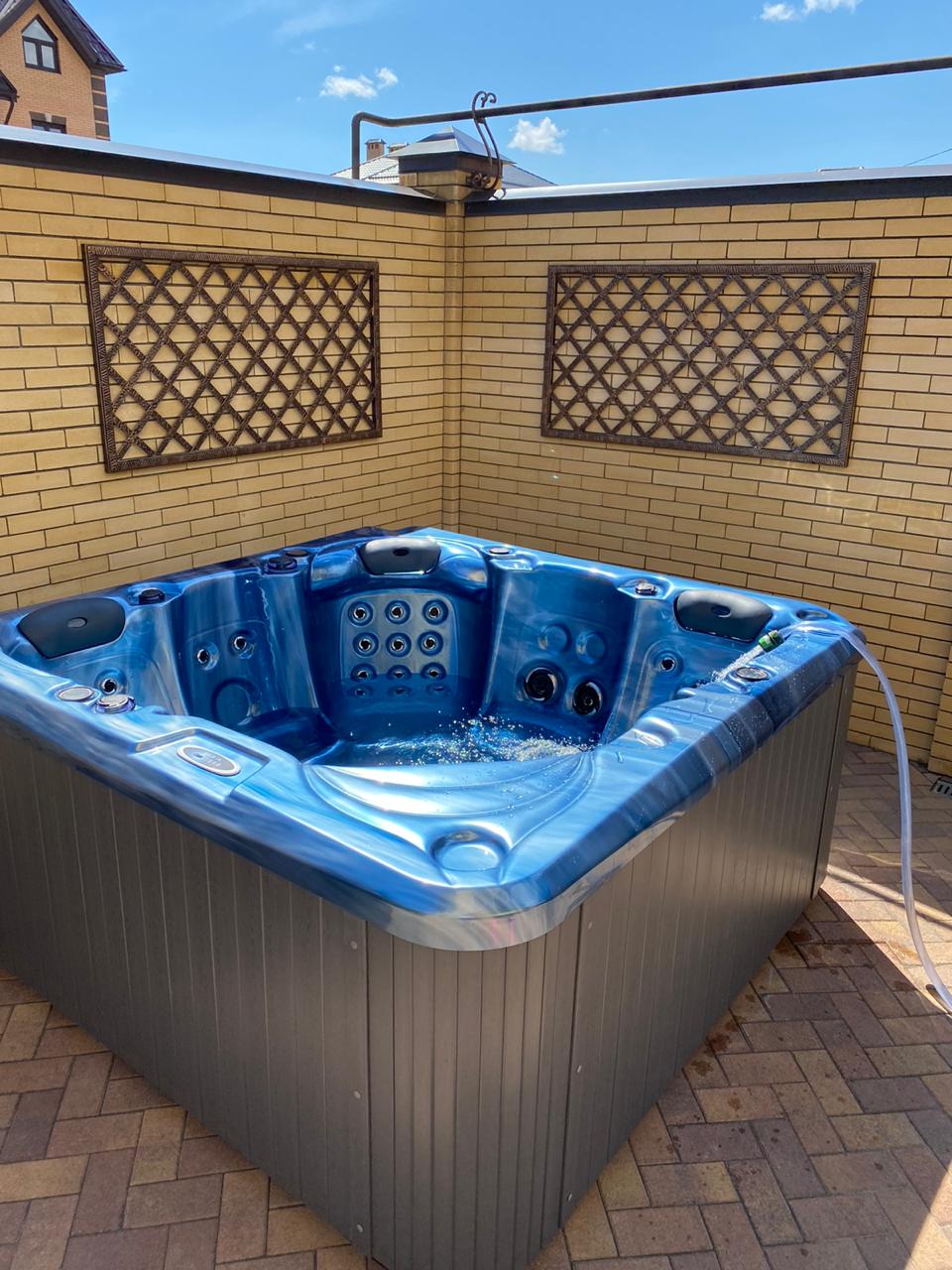 Установка гидромассажного спа-бассейна Kingston JCS-28!