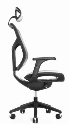 Ортопедическое кресло Falto Vista Темно-серое