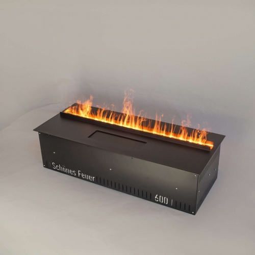 Электроочаг Schönes Feuer 3D FireLine 600 Pro со стальной крышкой в Улан-Удэ