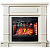 Каминокомплект InterFlame Рим (бежевый)+Panoramic 25 LED FX