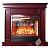 Каминокомплект InterFlame Stafford (махагон)+Panoramic 25 Led FX QZ
