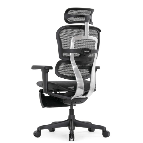 Ортопедическое кресло Falto Ergohuman 2 Ultra Footrest Черное