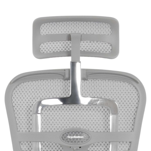 Ортопедическое кресло Falto Ergohuman 2 Ultra Footrest Серое