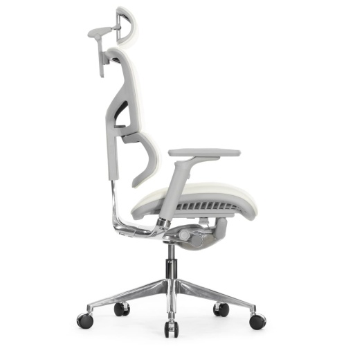 Ортопедическое кресло Falto Leather Premium Белое