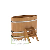 Купель овальная из кедра BentWood 0,80х1,42