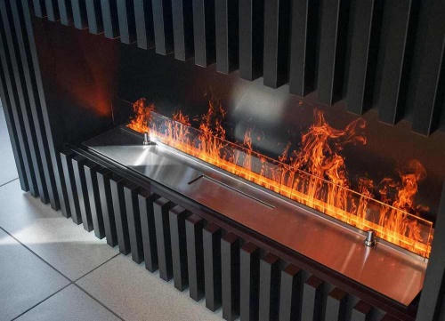 Электроочаг Schönes Feuer 3D FireLine 1000 со стальной крышкой в Улан-Удэ