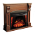 Каминокомплект InterFlame Мюнхен (темный дуб)+Panoramic 33 LED FX
