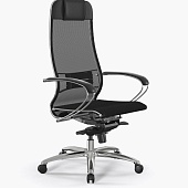 Ортопедическое кресло Metta Samurai L1-1K - TS Чёрное