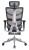 Ортопедическое кресло Expert Fly Серое с подножкой Ортопедическое кресло Expert Fly Серое с подножкой