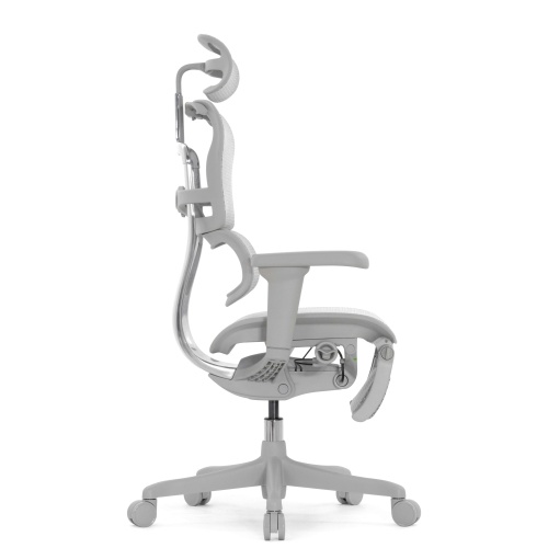 Ортопедическое кресло Falto Ergohuman 2 Ultra Footrest Серое